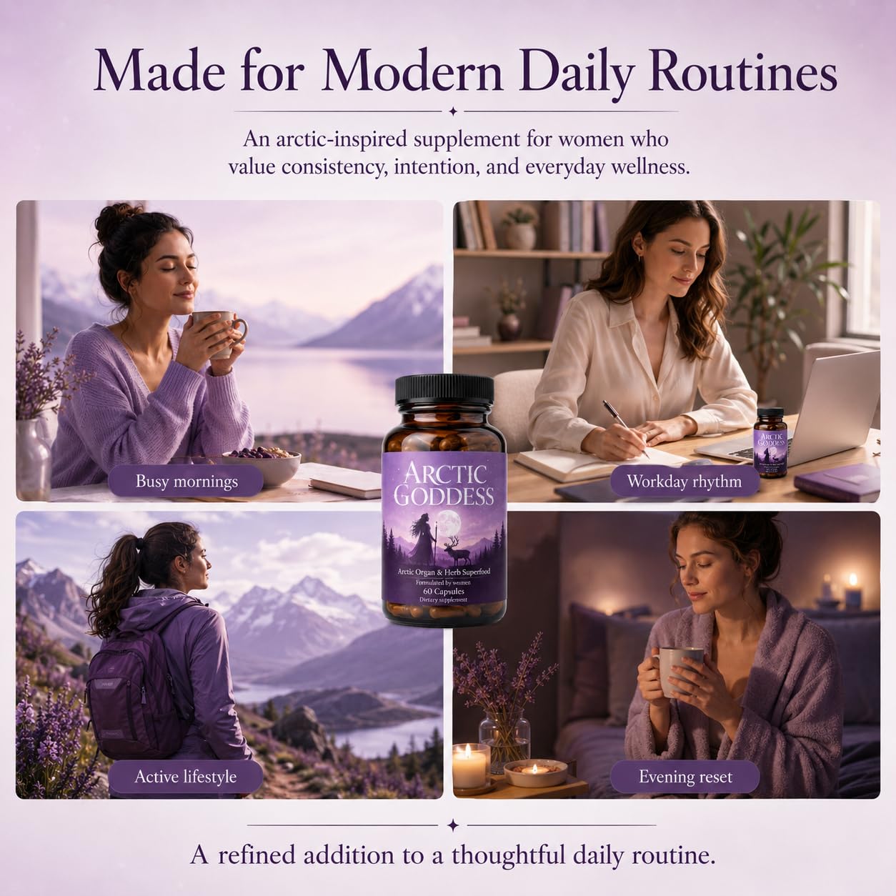 LEAN DROPS Arctic Goddess Reindeer Supplement Capsule, 2 Capsules