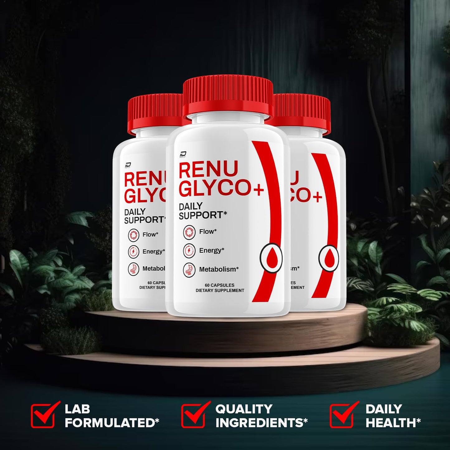 Indelo Renu Glyco Capsules, 120 Capsules