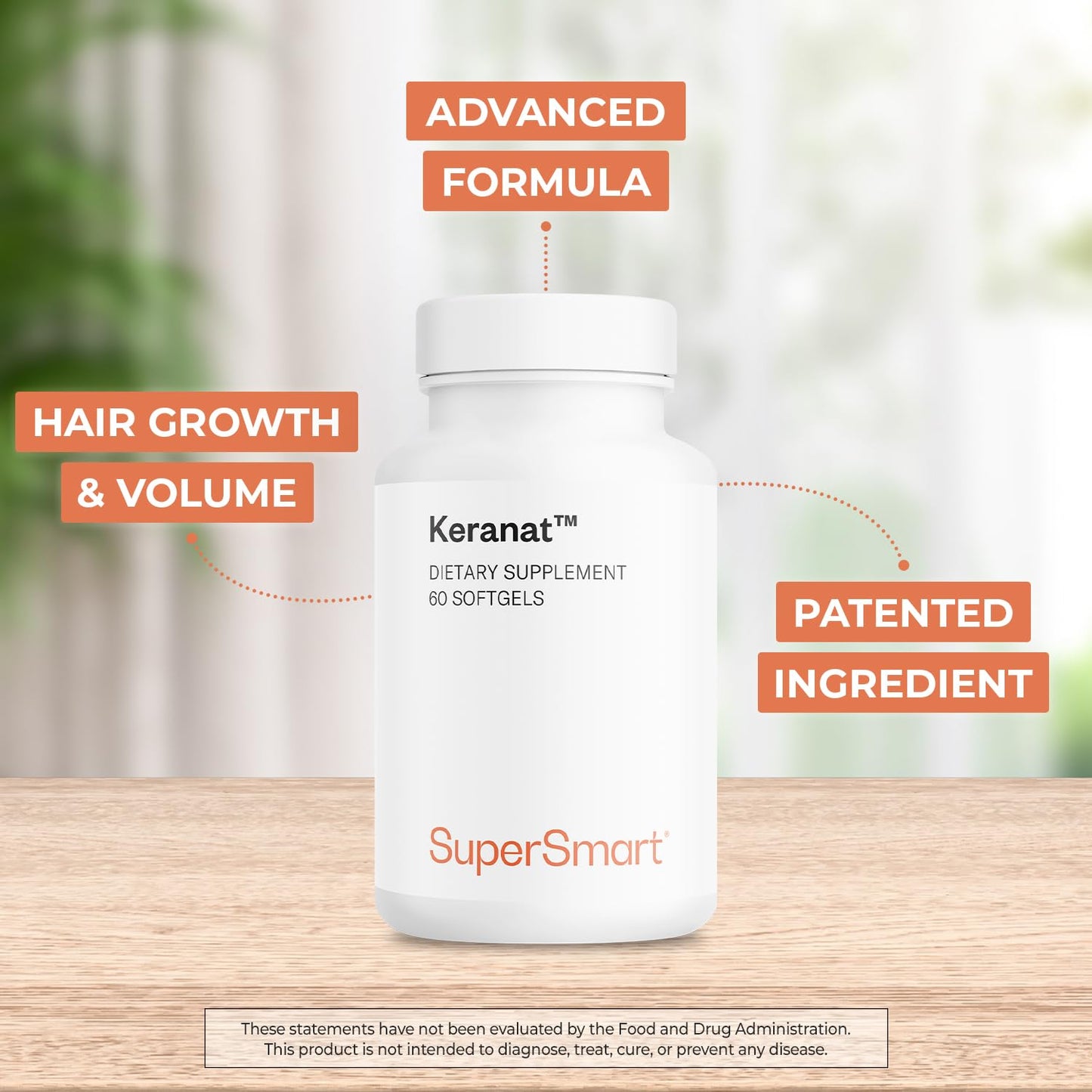 Supersmart Keranat Softgels 60 Count