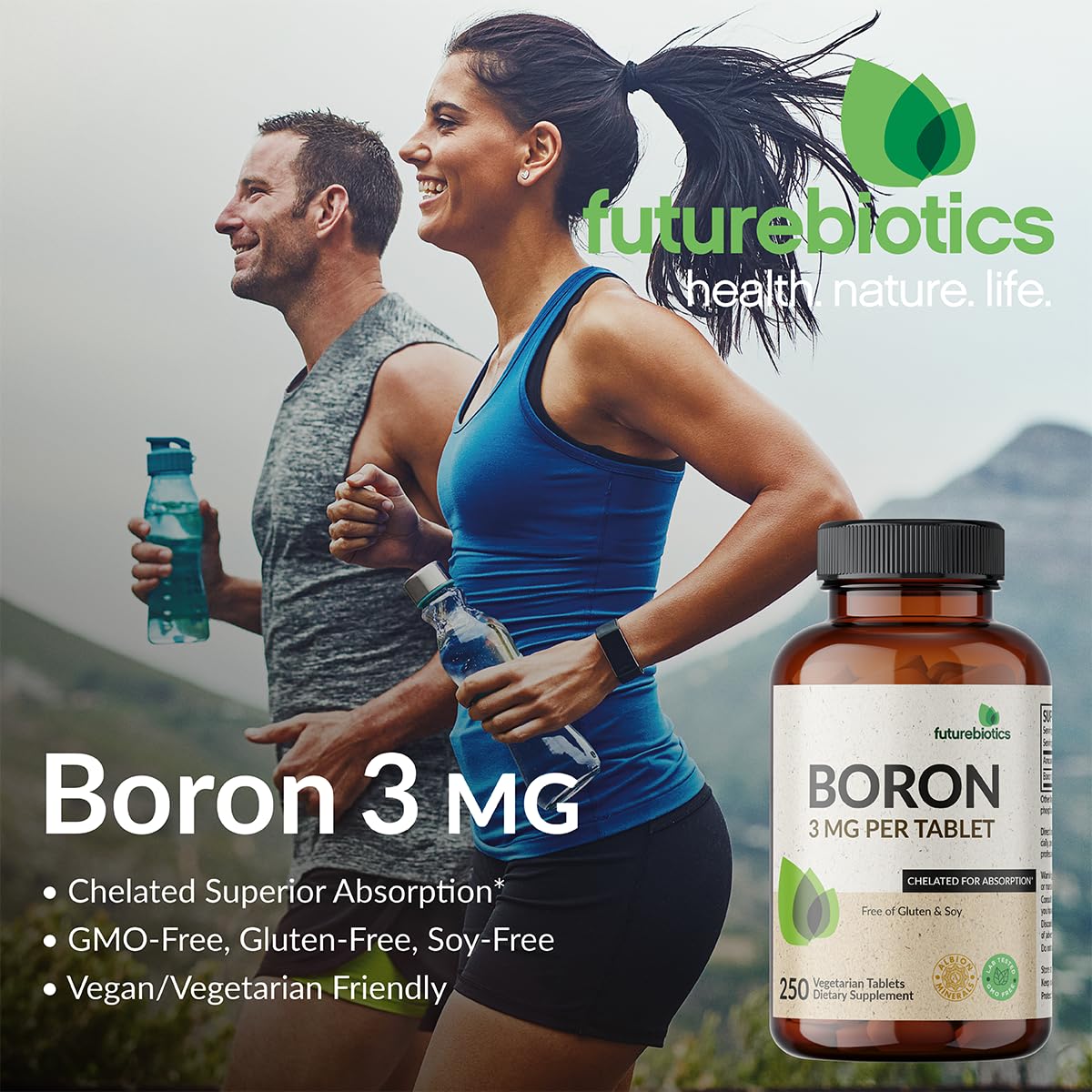 Futurebiotics Boron 3mg, 250 Tablets