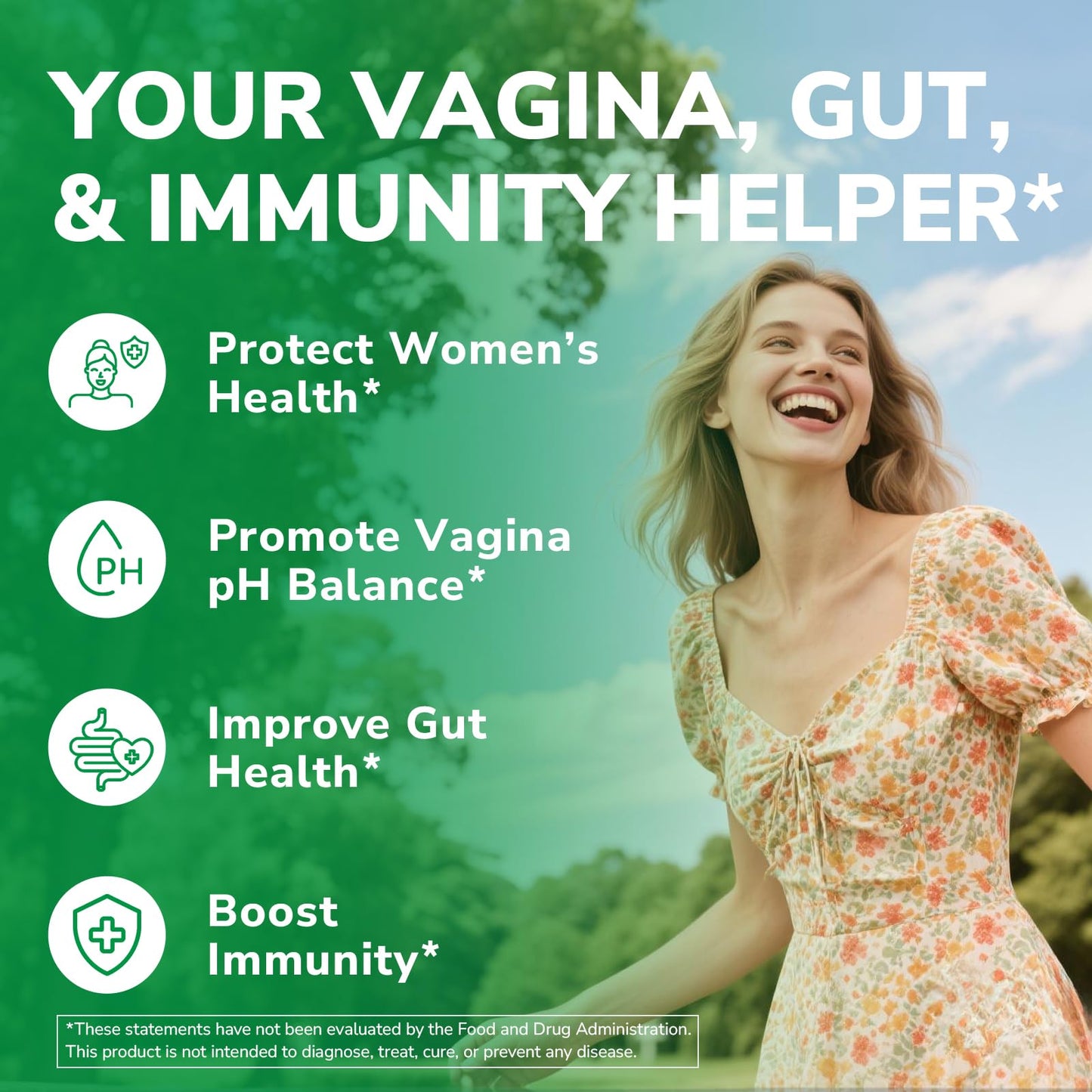 Vitalibre Pineapple + Probiotic 300 mg, 25 Billion CFUs, 13 Strains, Natural Vitamin C, Immune, Vaginal & Gut Health, Non-GMO, 30 Vegan Capsules
