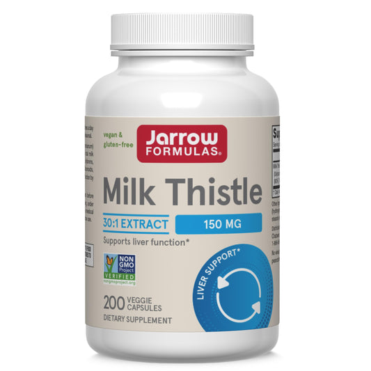 Jarrow Formulas Milk Thistle Supplement Capsule 200 Count