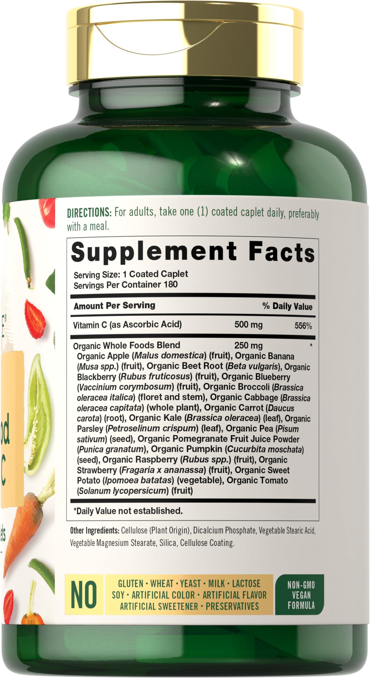 Carlyle Vitamin C Caplets 180