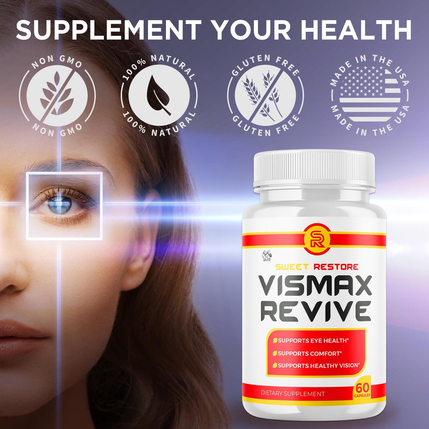 MJO Vismax Revive Capsule 60 Count