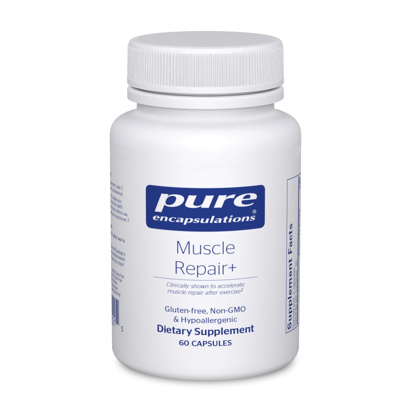 Pure Encapsulations Muscle Repair+ Athletic Nutritional Dietary Supplement 60 Capsules
