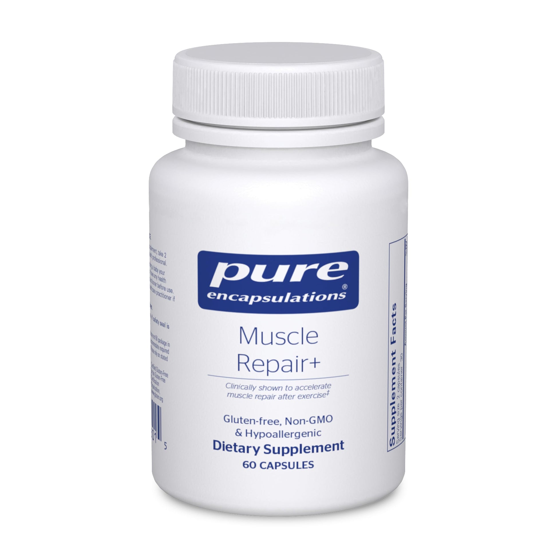 Pure Encapsulations Muscle Repair+ Athletic Nutritional Dietary Supplement 60 Capsules