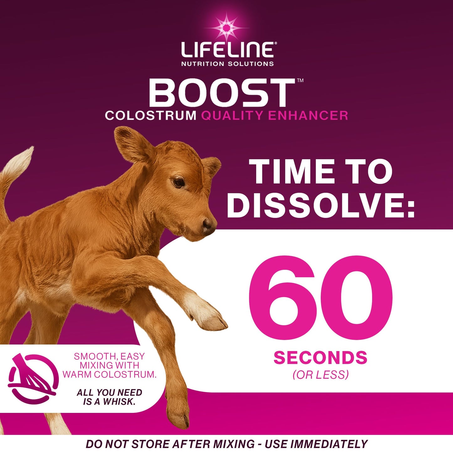 ANNUSO LIFELINE Boost Maternal Colostrum Booster for Calves Powder, 192
