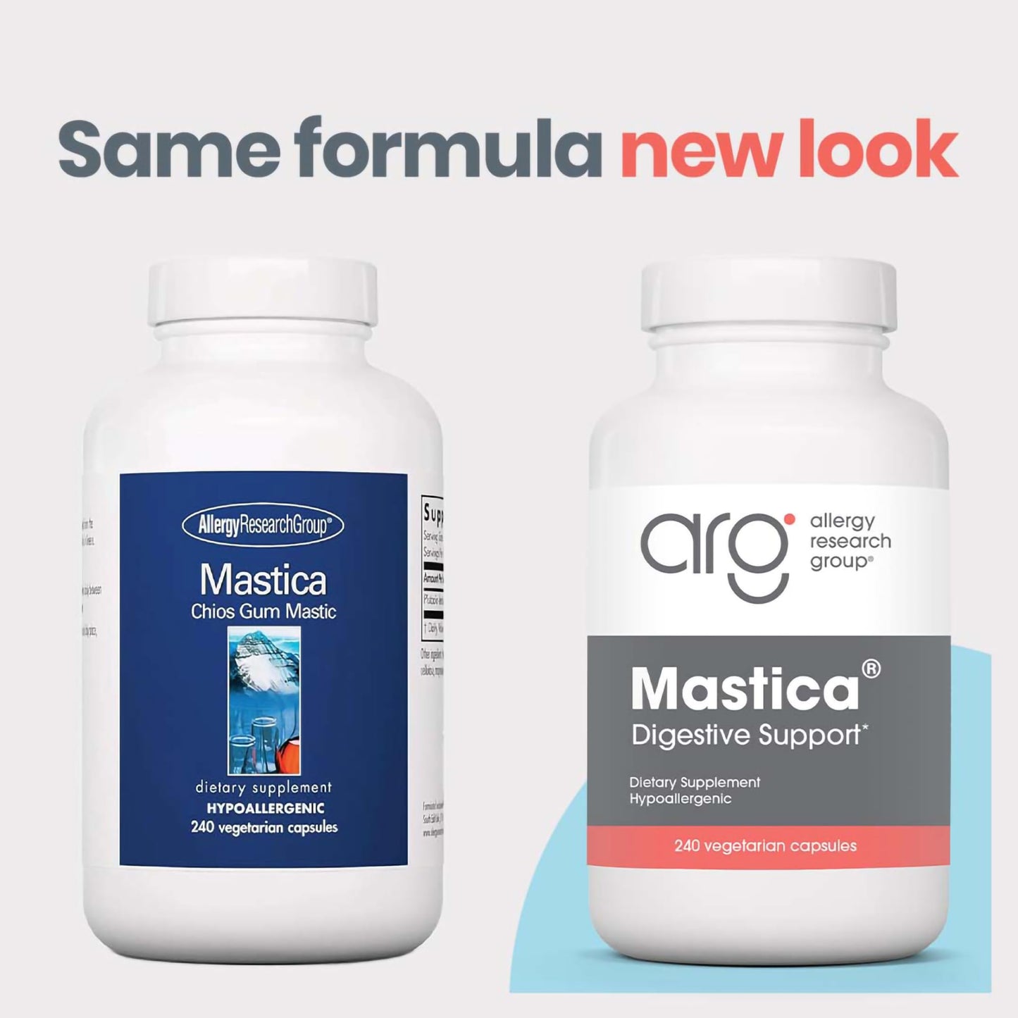 Allergy Research Group ARG Mastica Digestive Support Capsules 240 Capsules