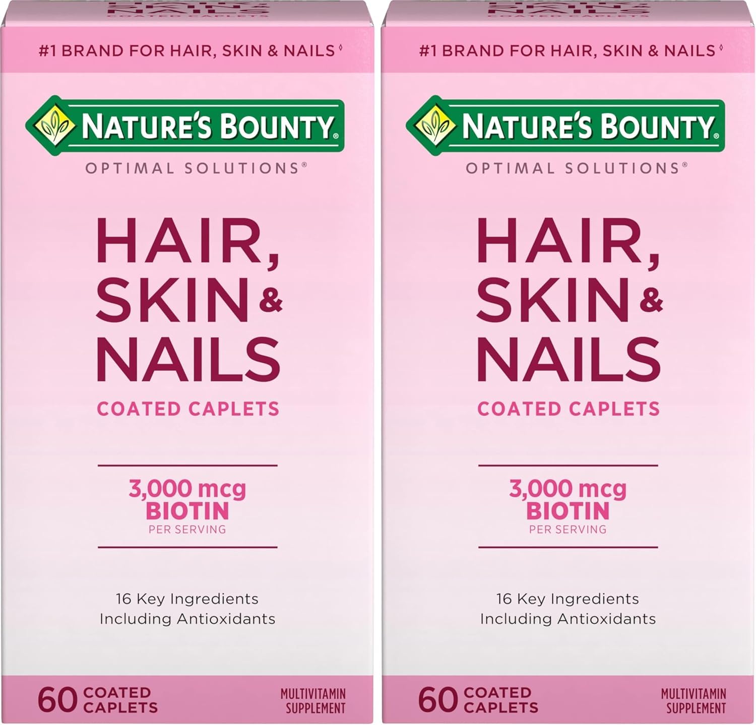 Nature's Bounty Hair, Skin and Nails Formula 120 Tablets