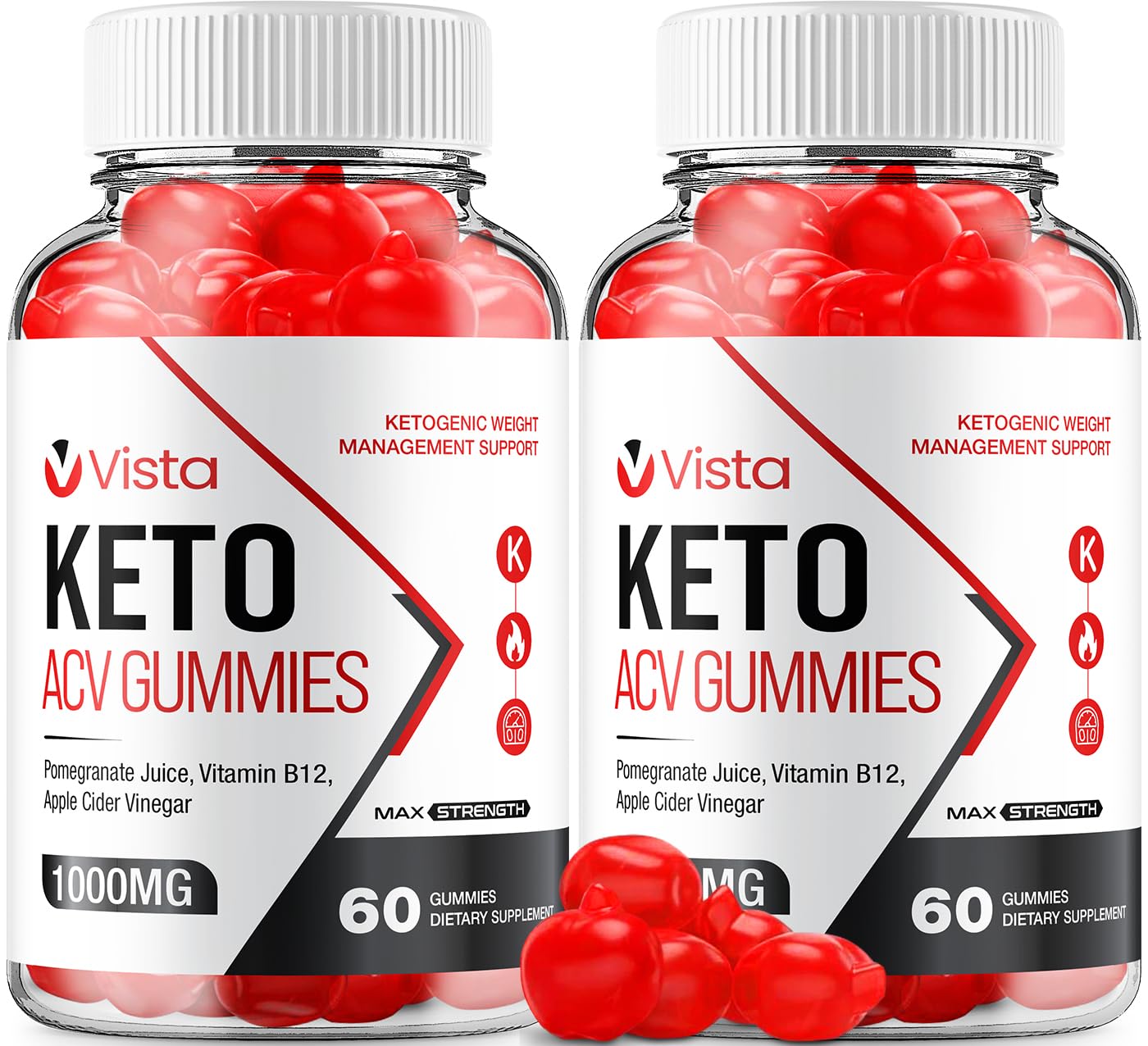 Indelo Vista Keto ACV 120 Gummies