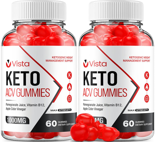 Indelo Vista Keto ACV 120 Gummies