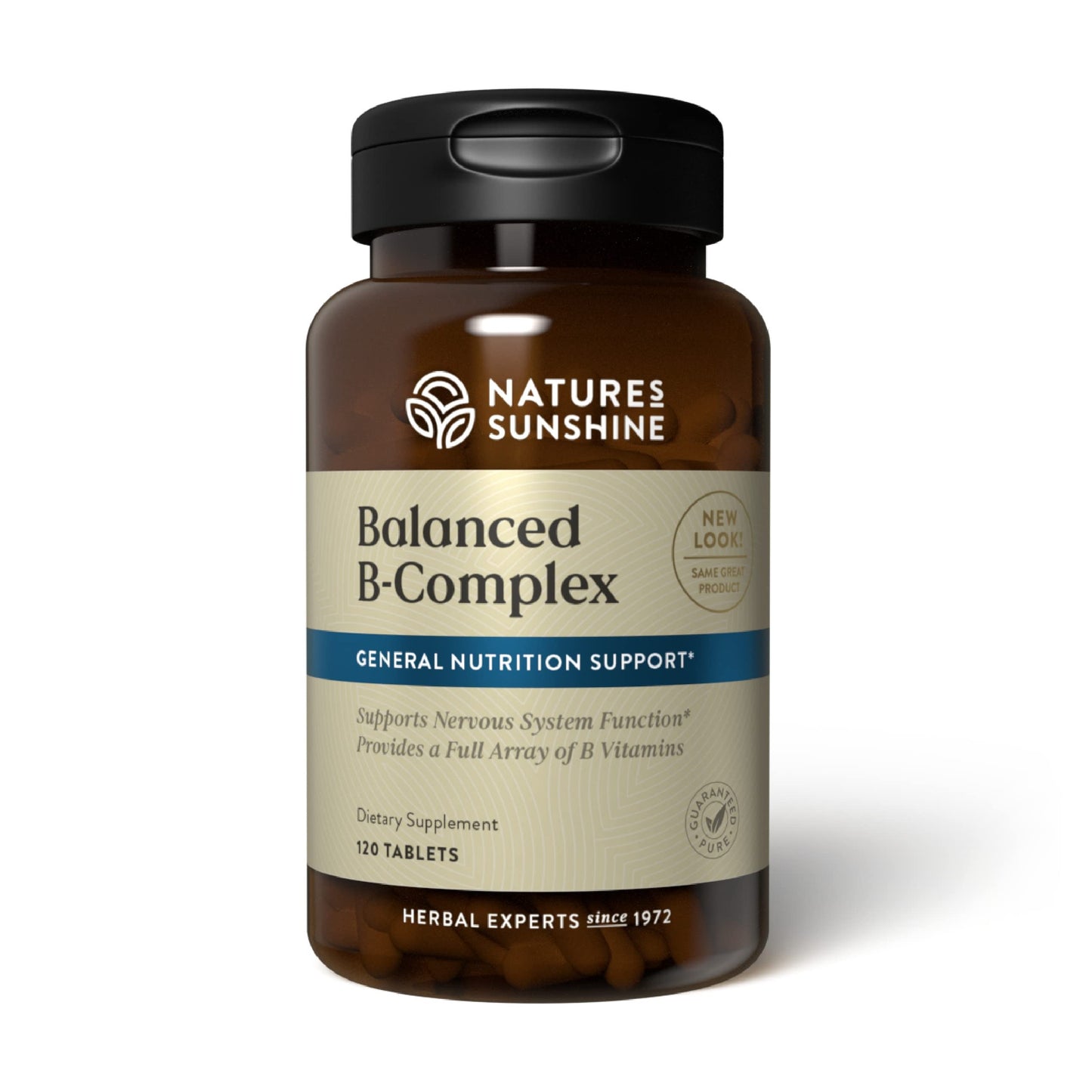 Nature's Sunshine Balanced B Complex Tablets, 120 Count