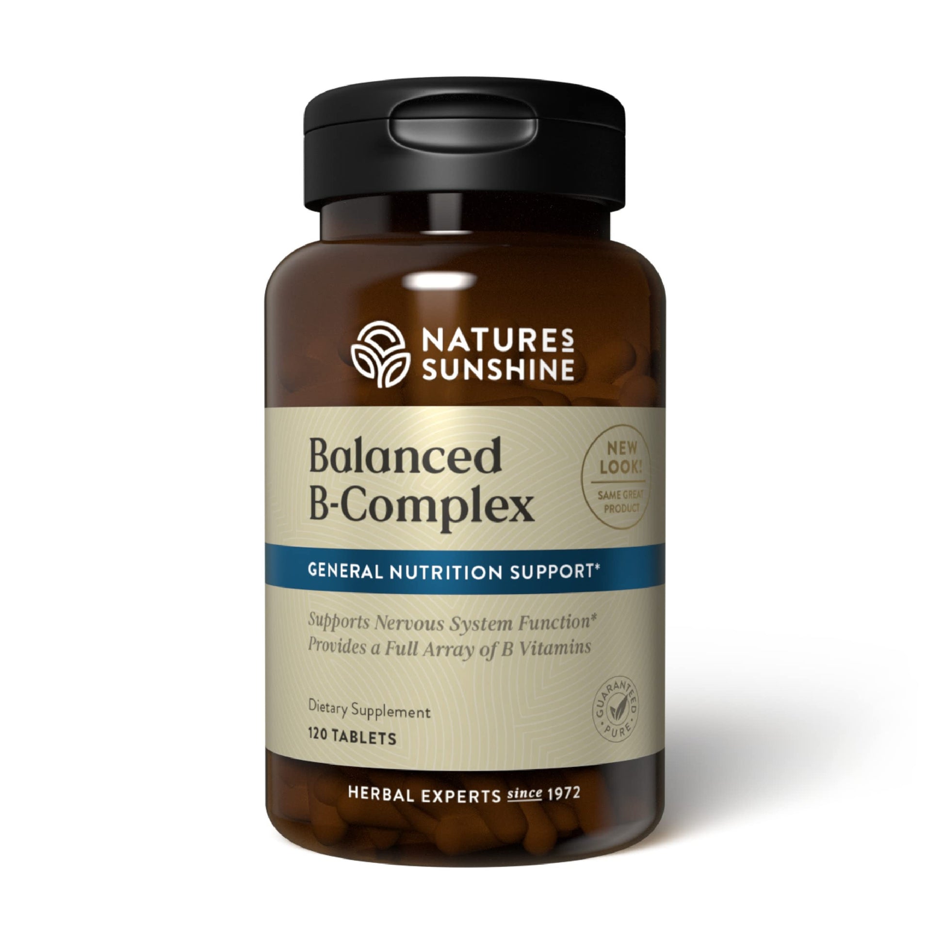 Nature's Sunshine Balanced B Complex Tablets, 120 Count