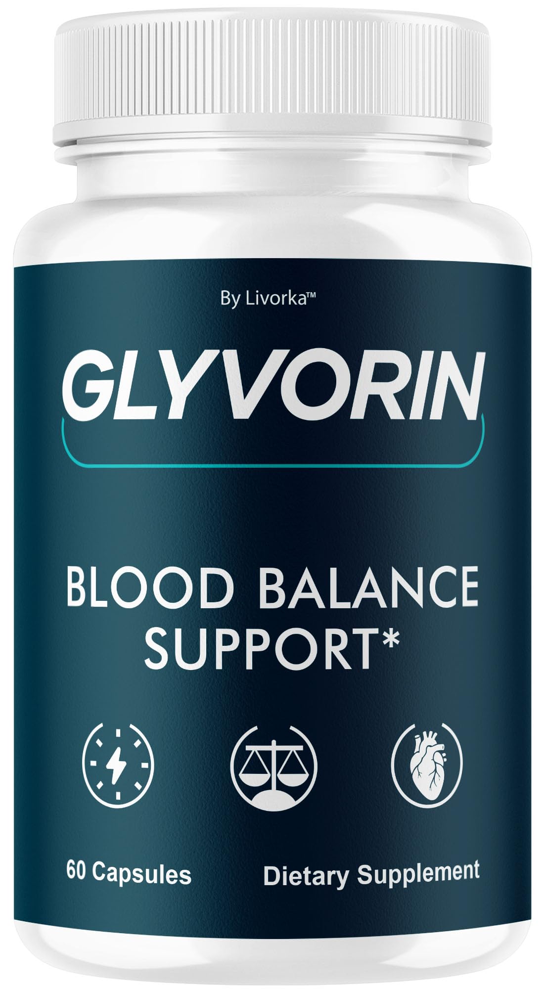 LIVORKA Glyvorin Capsules 60 Count