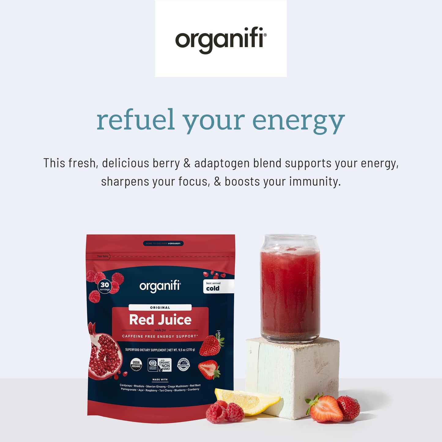 Organifi Red Juice Powder 28.5 oz