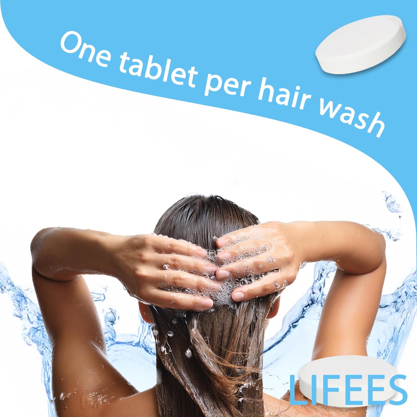 LIFEES Vitamin C Bath Soak Tablets, 100 Count