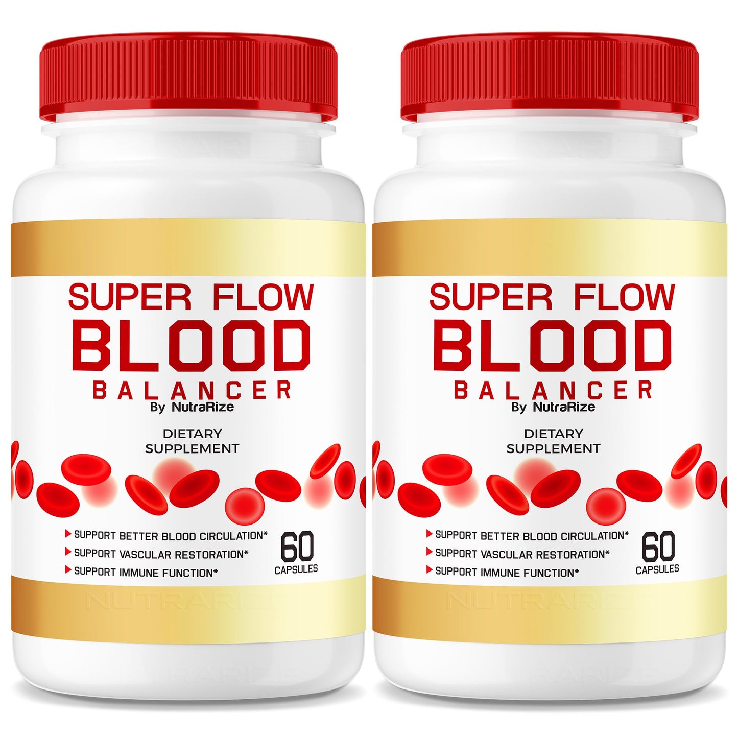 NutraRize Super Flow Blood Balancer Capsules 120