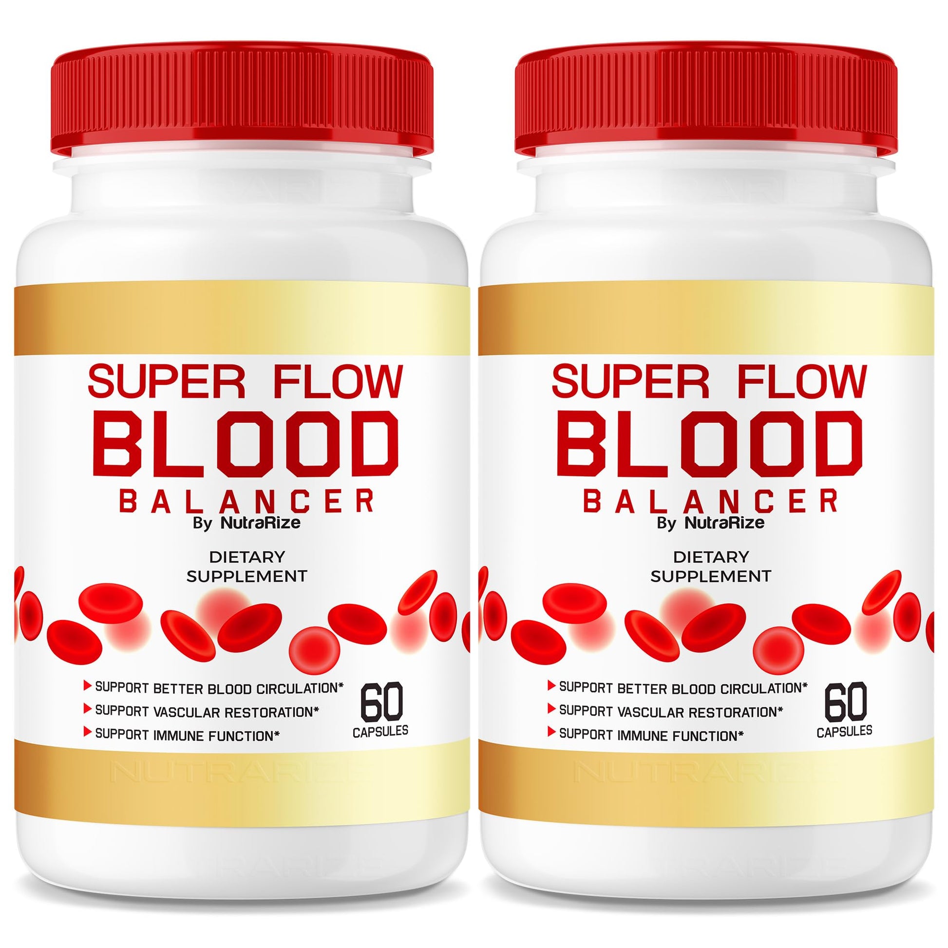 NutraRize Super Flow Blood Balancer Capsules 120