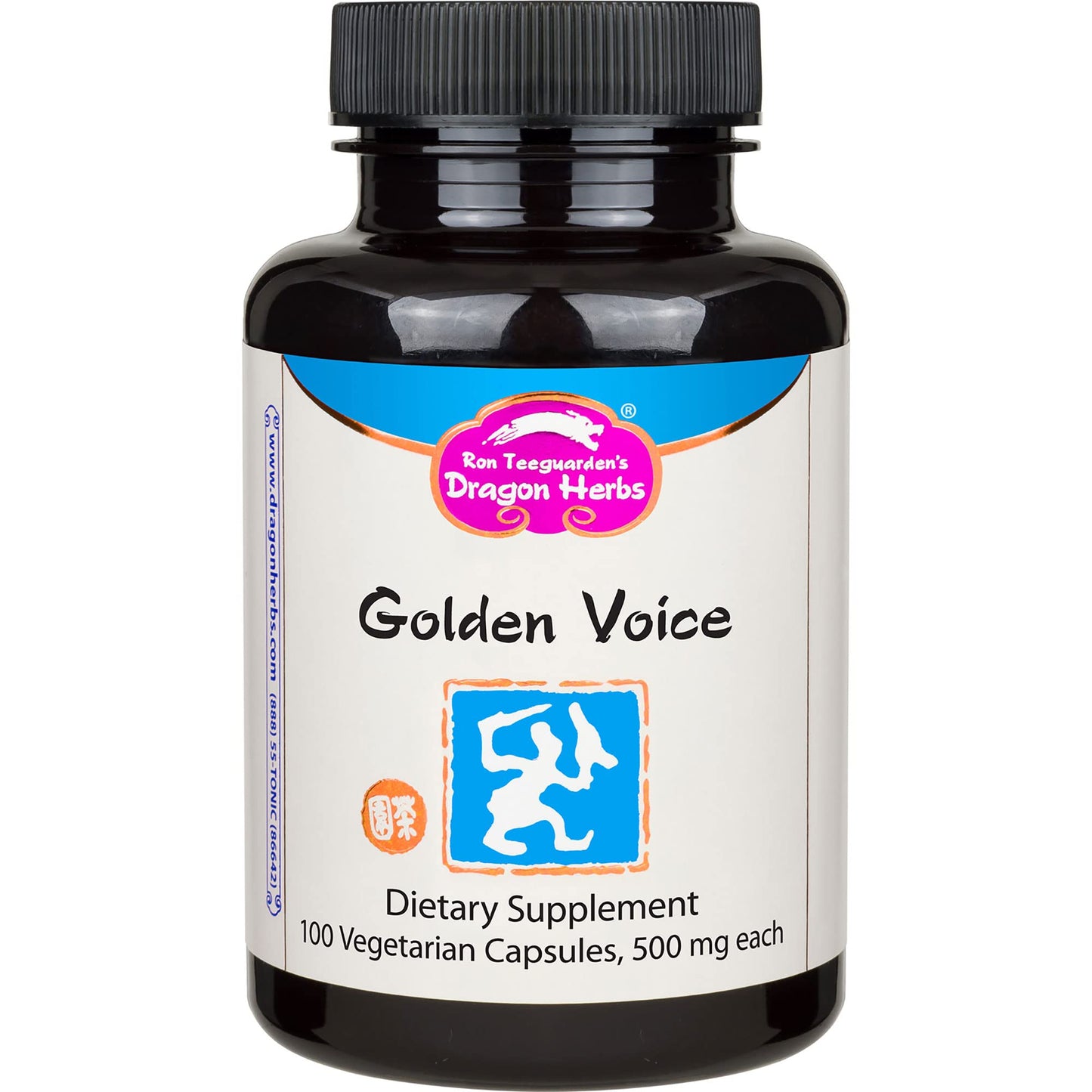 Dragon Herbs Golden Voice Capsules 100 Capsules