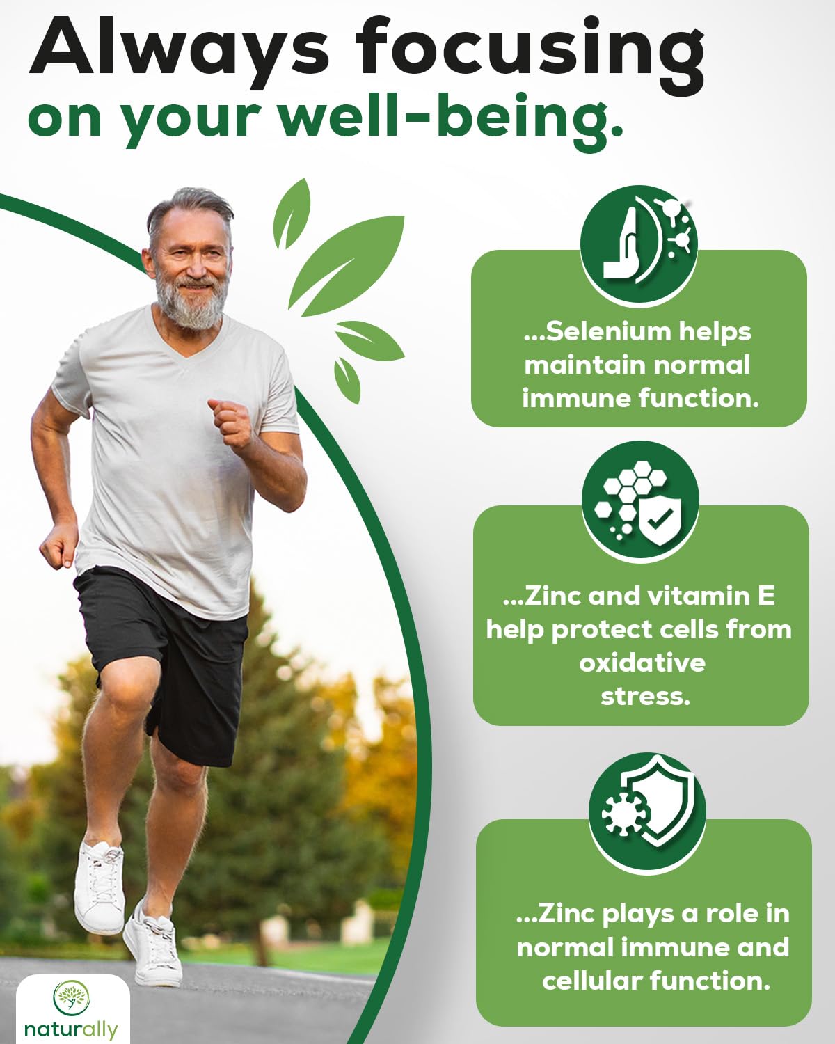 livenaturally Prostate Health Supplement for Men, Advanced Formula with Saw Palmetto, Pumpkin Seed, Stinging Nettle Root, Zinc, Selenium and Vitamin E, 120 Capsules