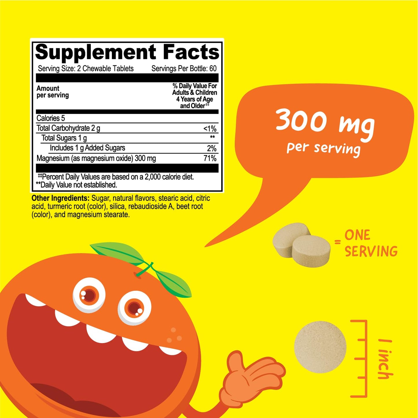 VitaWorks Kids Magnesium Chewable 120 Chewables