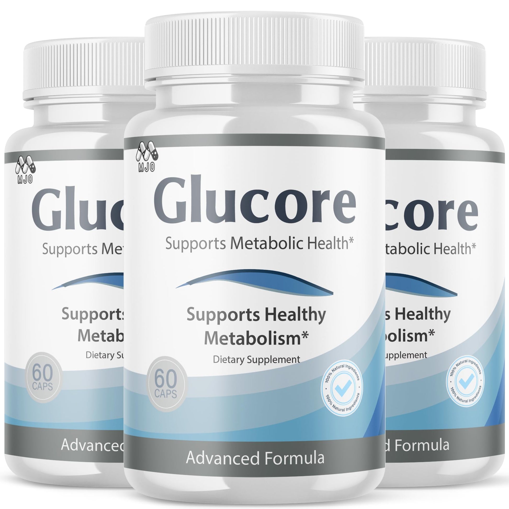 MJO GluCore Capsules Blood Health Support, 180 Capsules