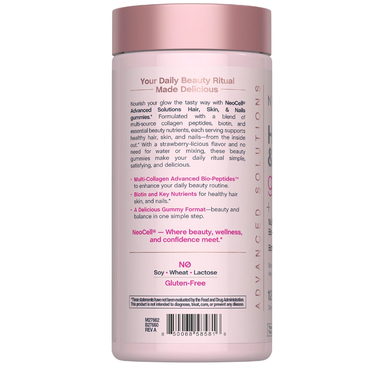 NeoCell Hair Skin and Nails Gummies 120 Count