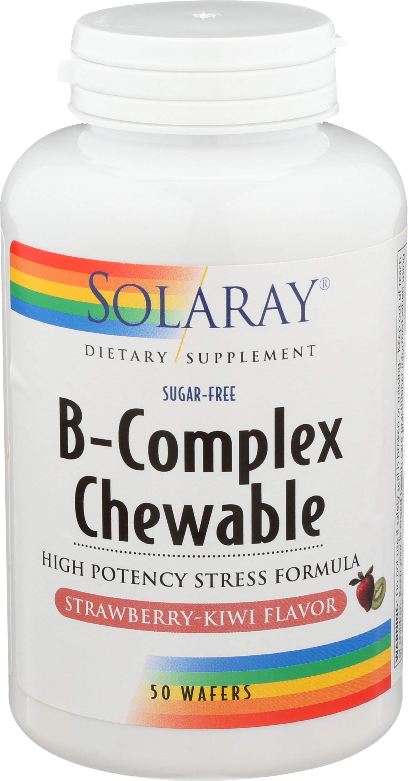 Solaray High Potency B-Complex Chewables, 50 Count
