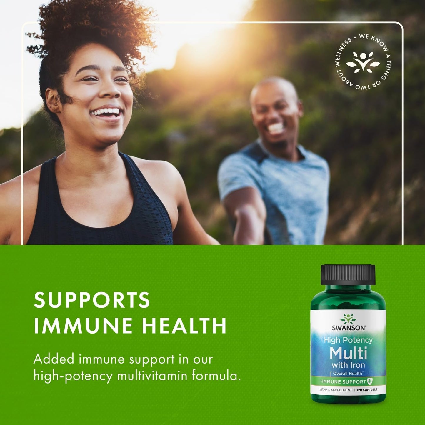 Swanson Multi High Potency Softgels 120 Count