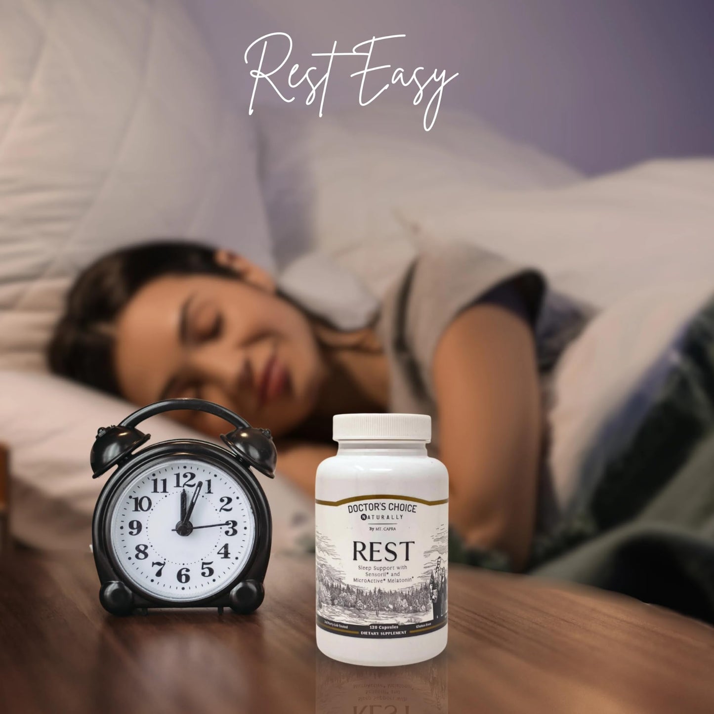 Mt. Capra Rest Capsules 120 Count