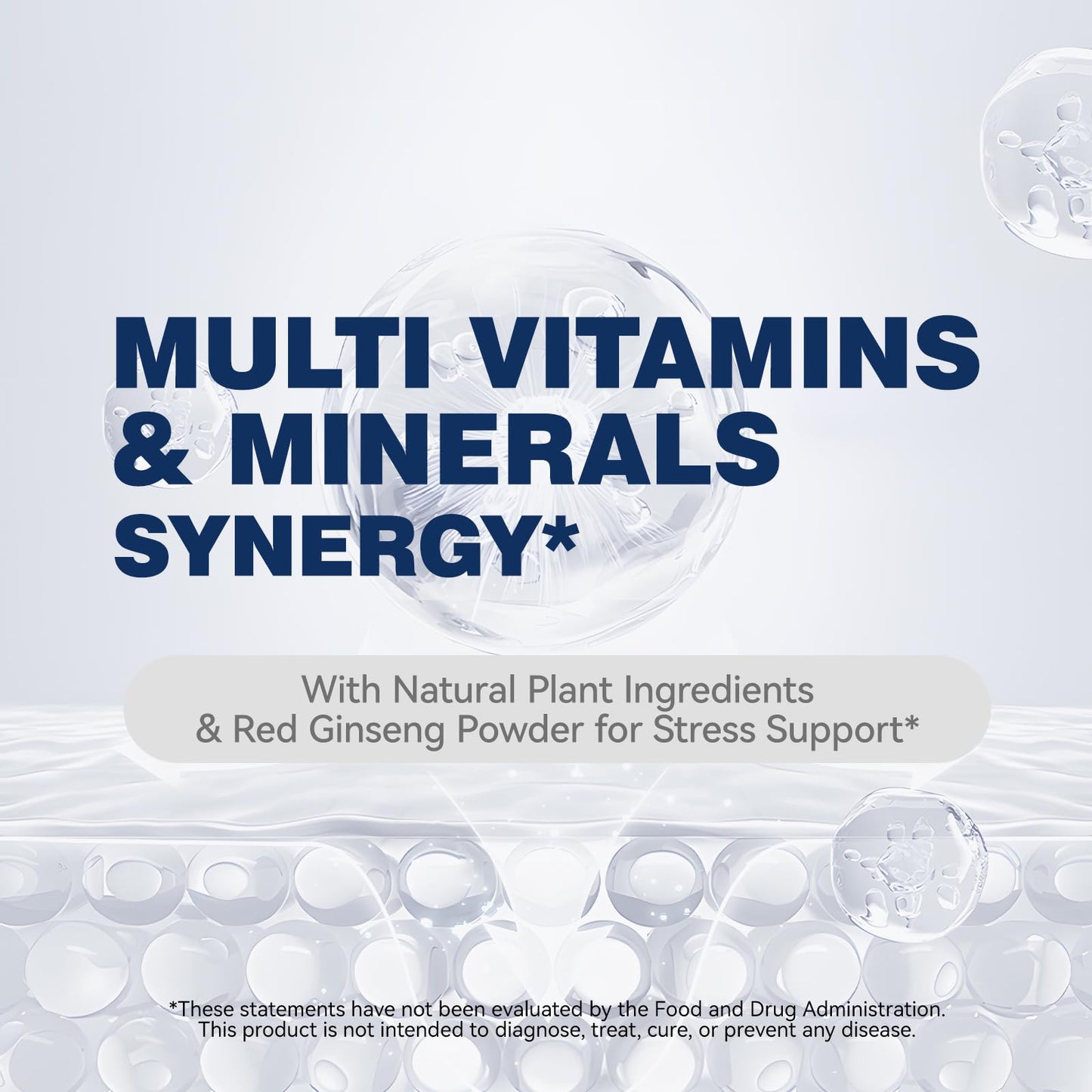 XKQ Multivitamins & Mineral Capsules Once Daily, 80 Capsules