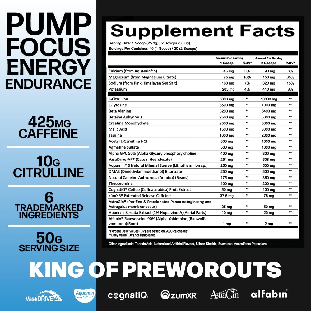 UXO Supplements Project M777 Pre-Workout Powder 35 Servings