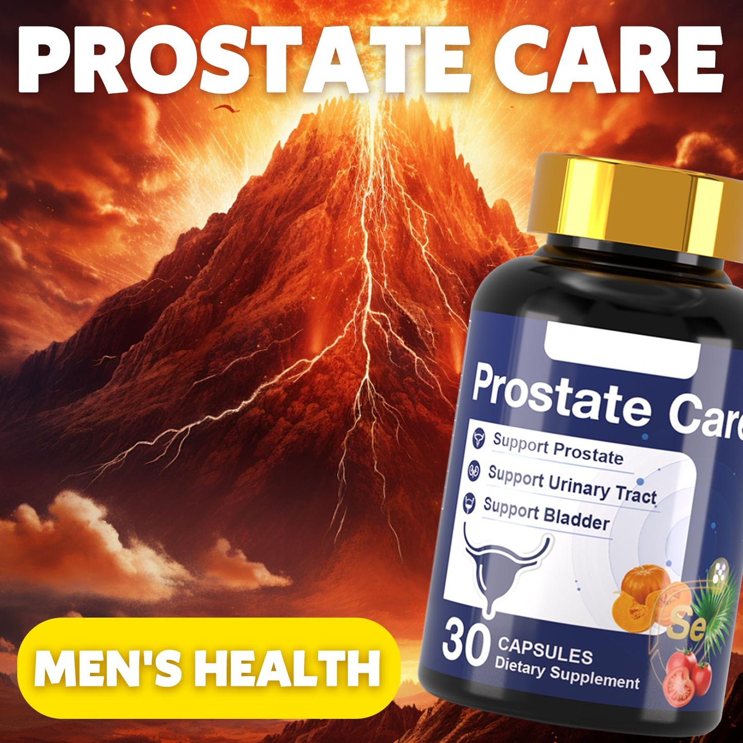 Dr. HR Prostate Care Supplement for Men Capsule 1 Count