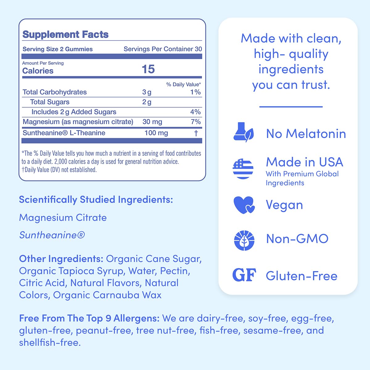 FIRST DAY Kids & Womens' Calming Magnesium Gummies, 120-Count