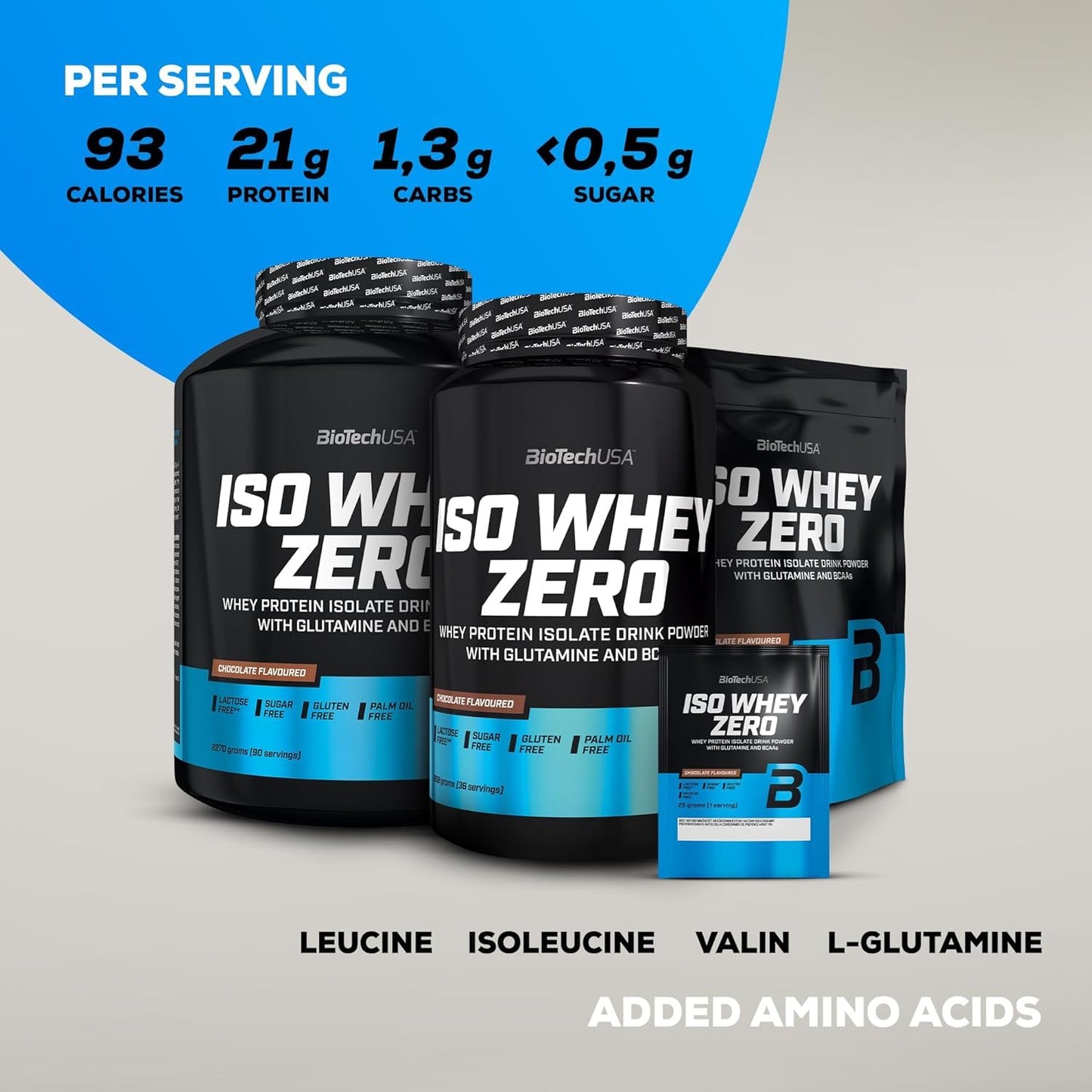 BioTechUSA Iso Whey Zero Cookies & Cream Powder 2.27kg