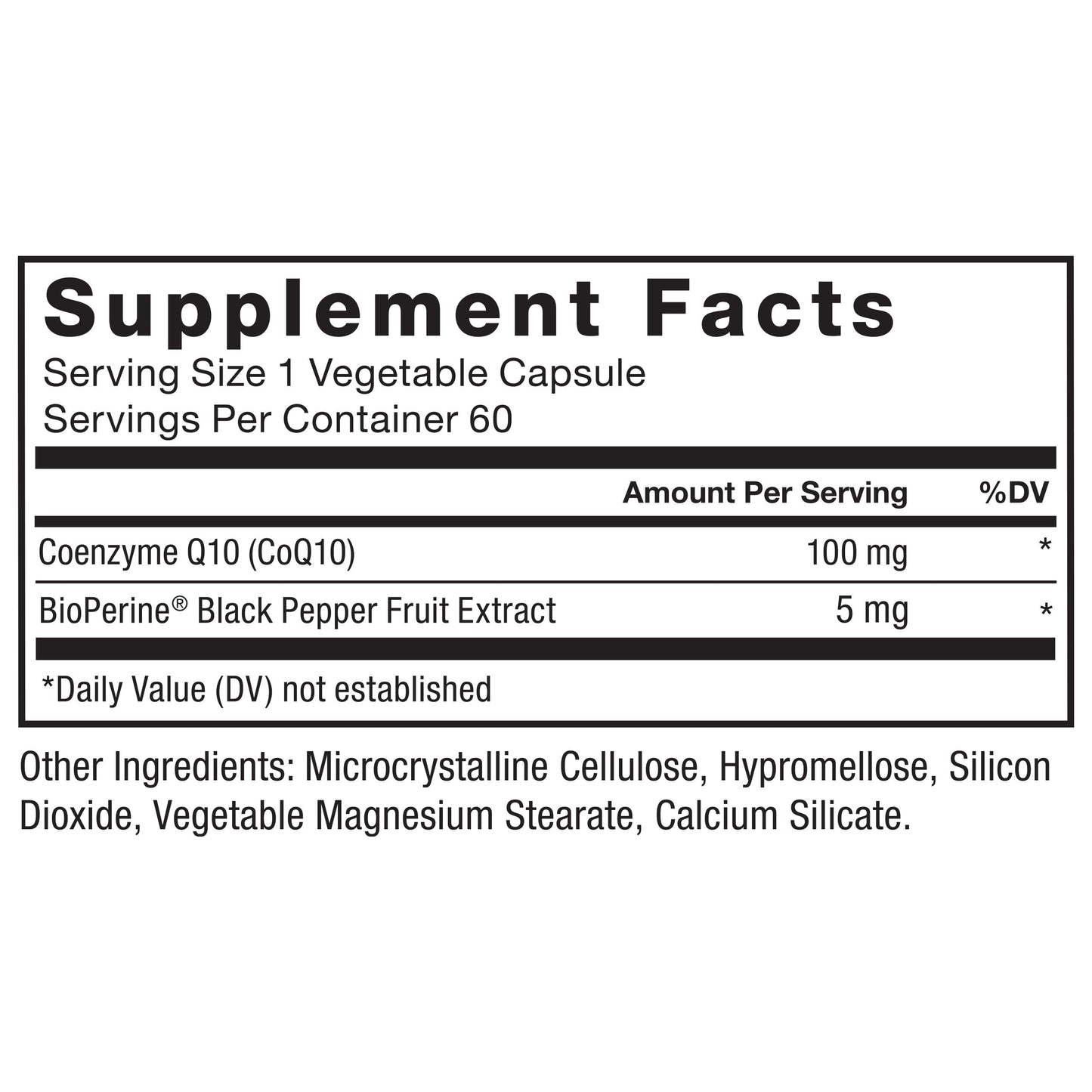 Force Factor CoQ10 100mg Coenzyme Q10 Heart Health Supplement Capsule 60 Count