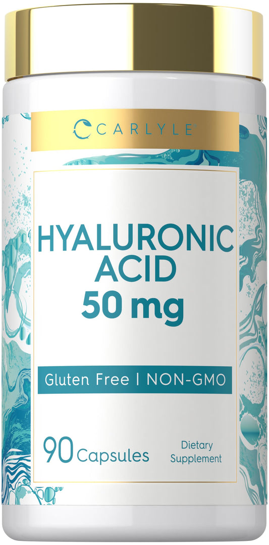 Carlyle Hyaluronic Acid Supplement 50 mg Capsule, 90 Capsules