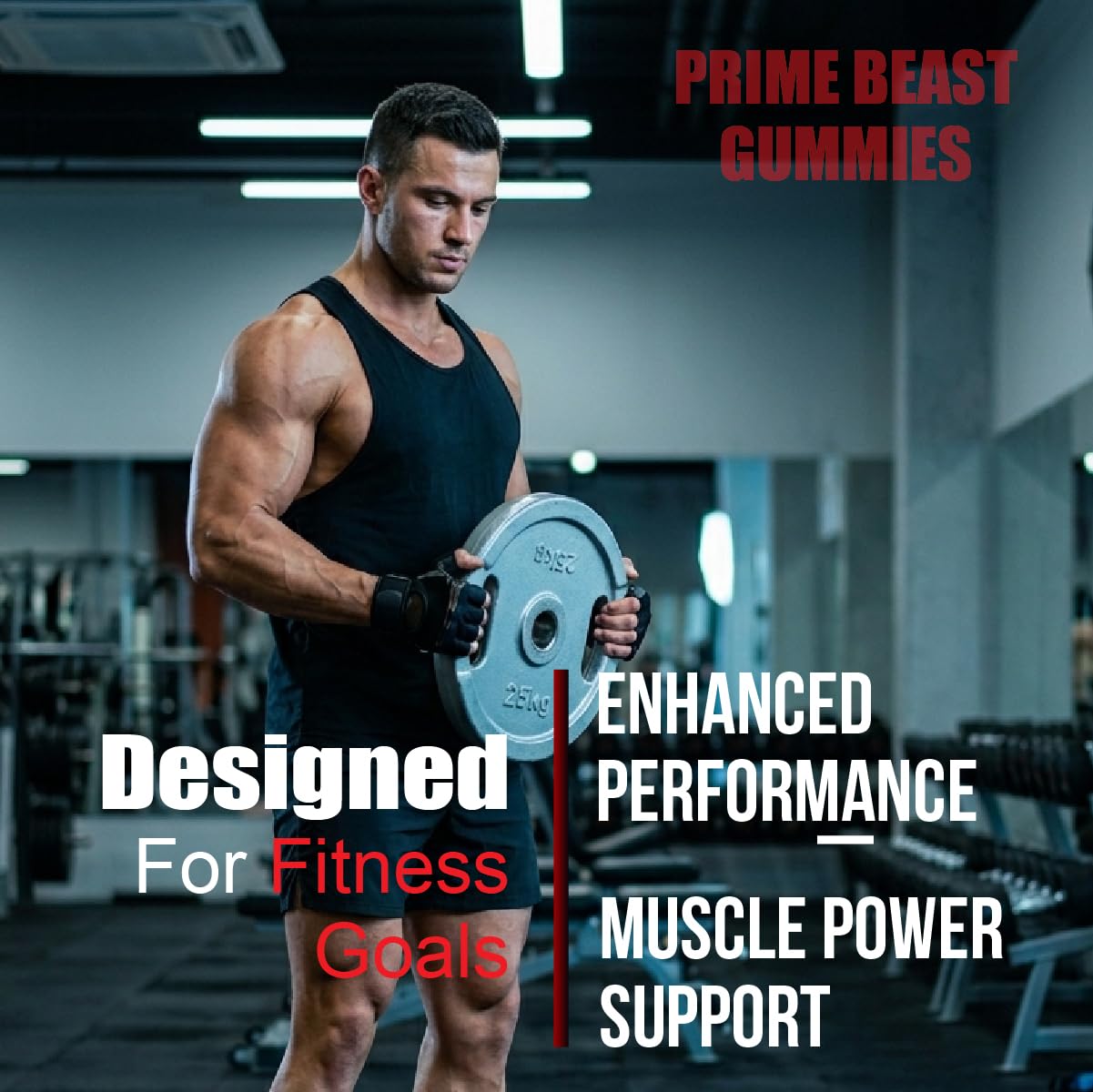 SPRESSO Prime Beast Gummies 60 Count
