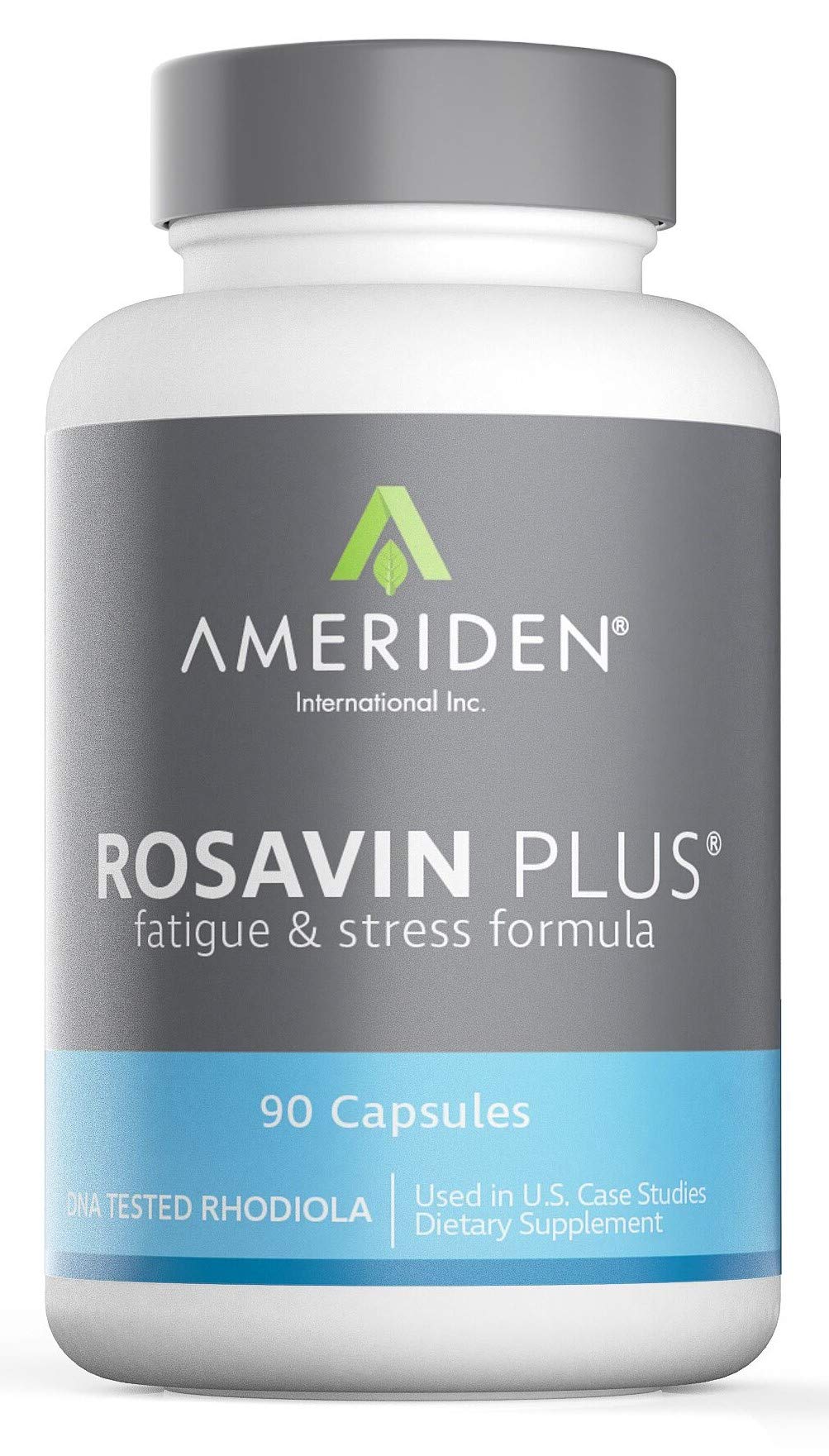 Ameriden Rosavin Plus with Electrolytes Siberian Rhodiola rosea 150mg Capsules, 90 Count