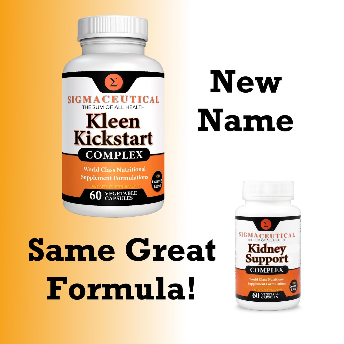 Sigmaceutical Kidney Cleanse Supplement – Advanced Herbal Formula with Cranberry Extract for Kidney Support, Urinary Tract Health & Fluid Balance, Capsules, 60 Count