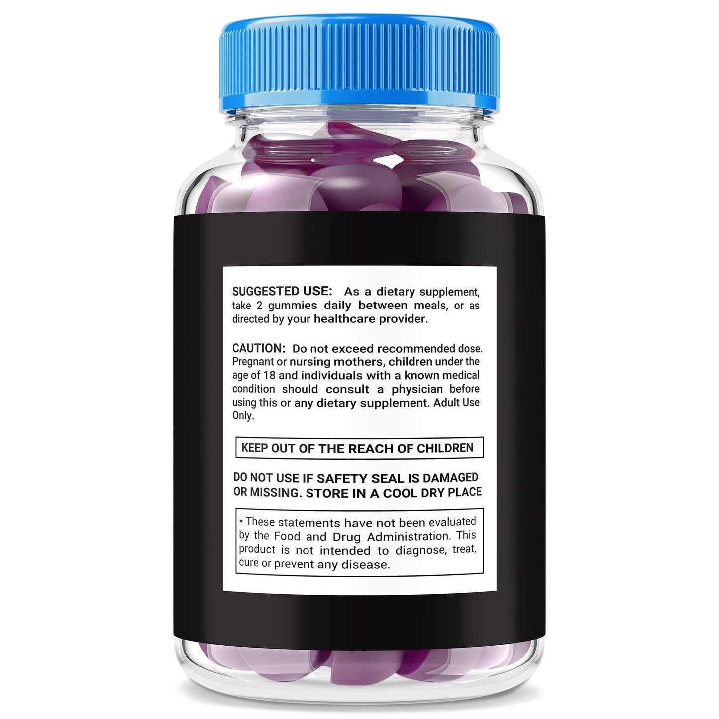 NutraVibe Blue Bear Male Gummies 120 Gummies