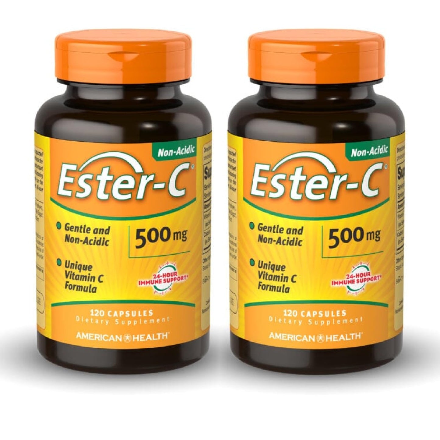 American Health Ester-C 500 mg Capsules, 240 Count