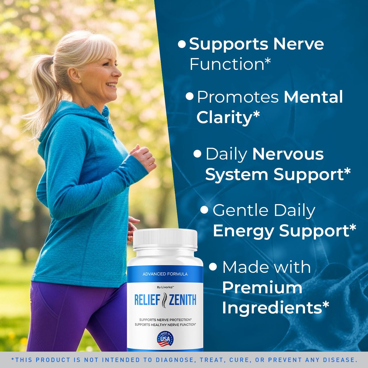 LIVORKA Relief Zenith Capsules 300 Capsules