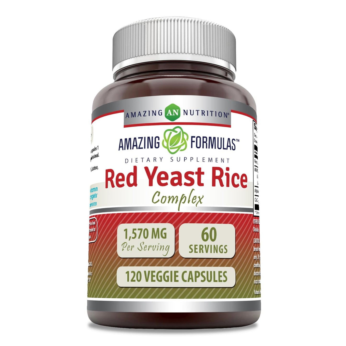 Amazing Nutrition Red Yeast Rice Complex Capsule, 1 Count