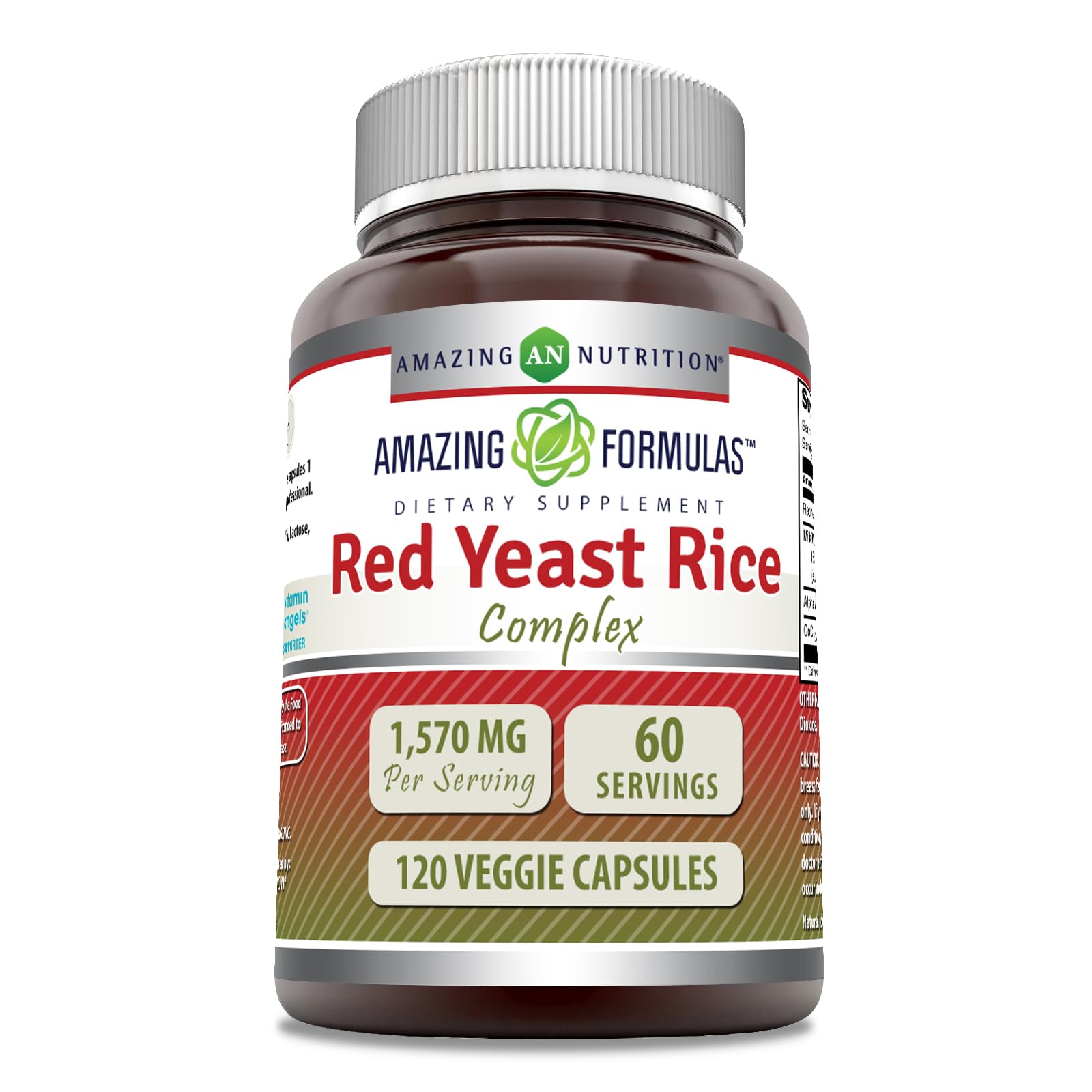 Amazing Nutrition Red Yeast Rice Complex Capsule, 1 Count
