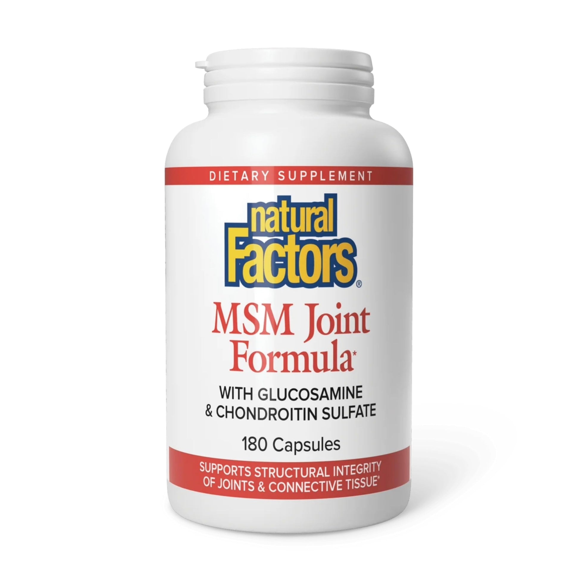 Natural Factors MSM Joint Formula Capsule, 180 Capsules