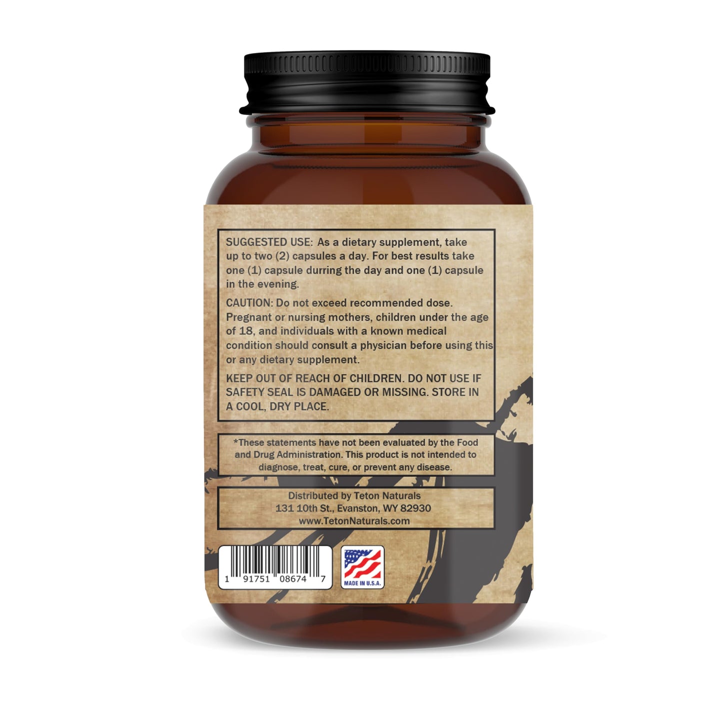 Teton Naturals TN-PROBIOTIC 60 Capsules