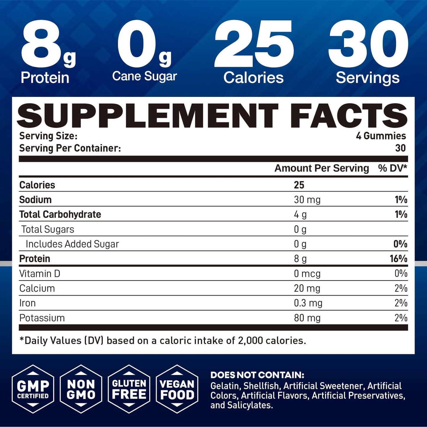 duwhot Whey Protein Gummies 14.4 oz
