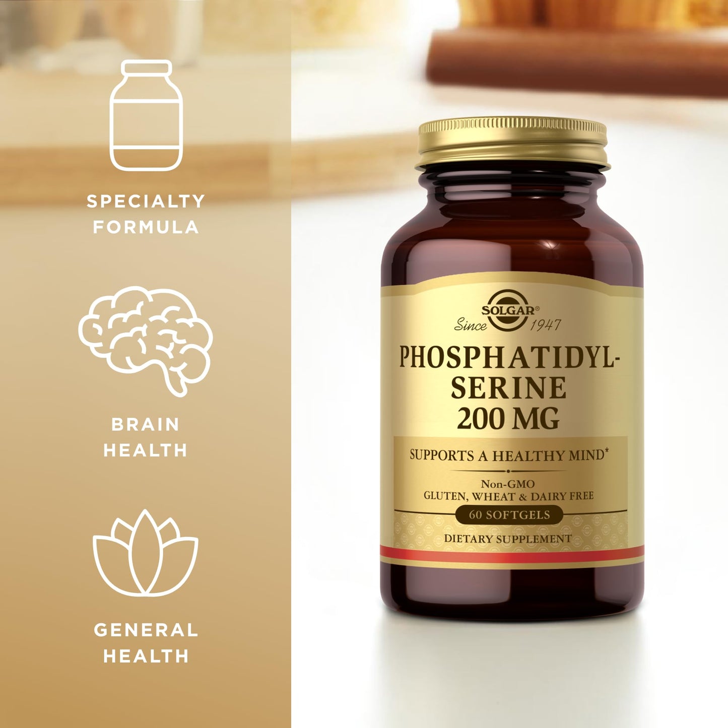 Solgar Phosphatidyl-Serine 200 mg Softgels 120