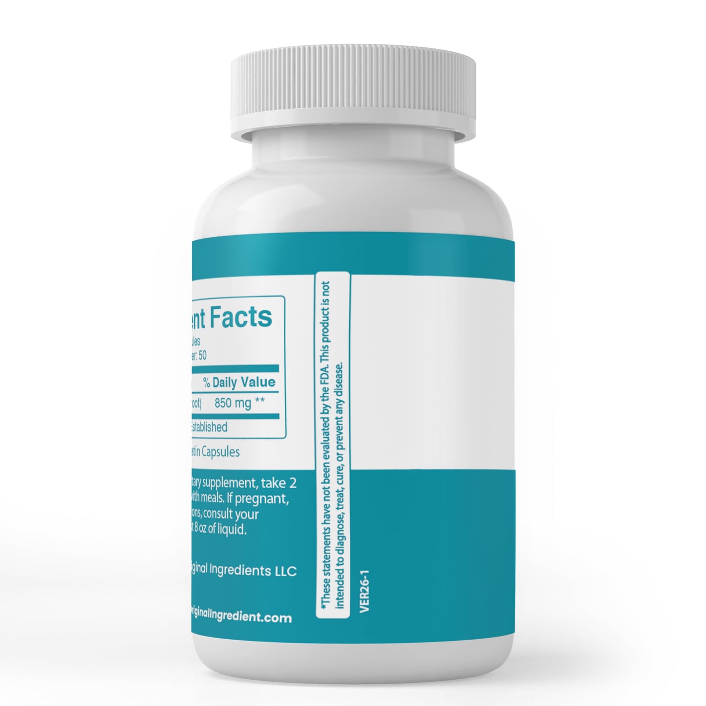 Pure Original Ingredients Longjack Tongkat Ali 100 Capsules